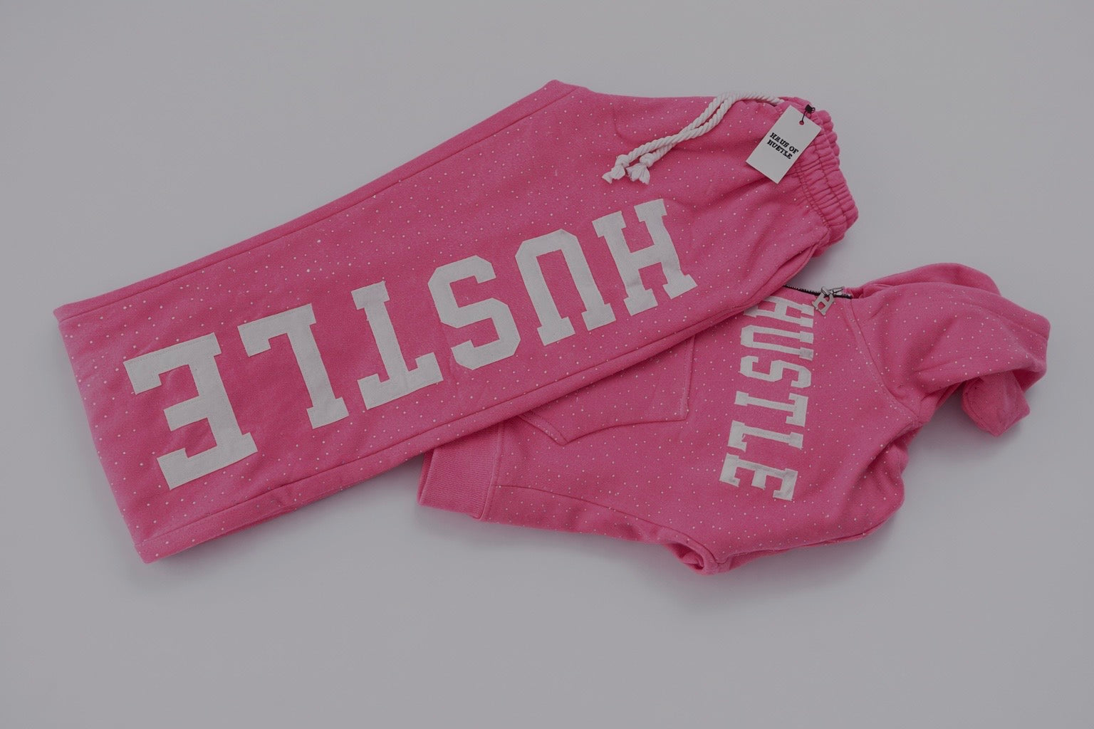 The Grind Hoodie & Pants Set- Pink